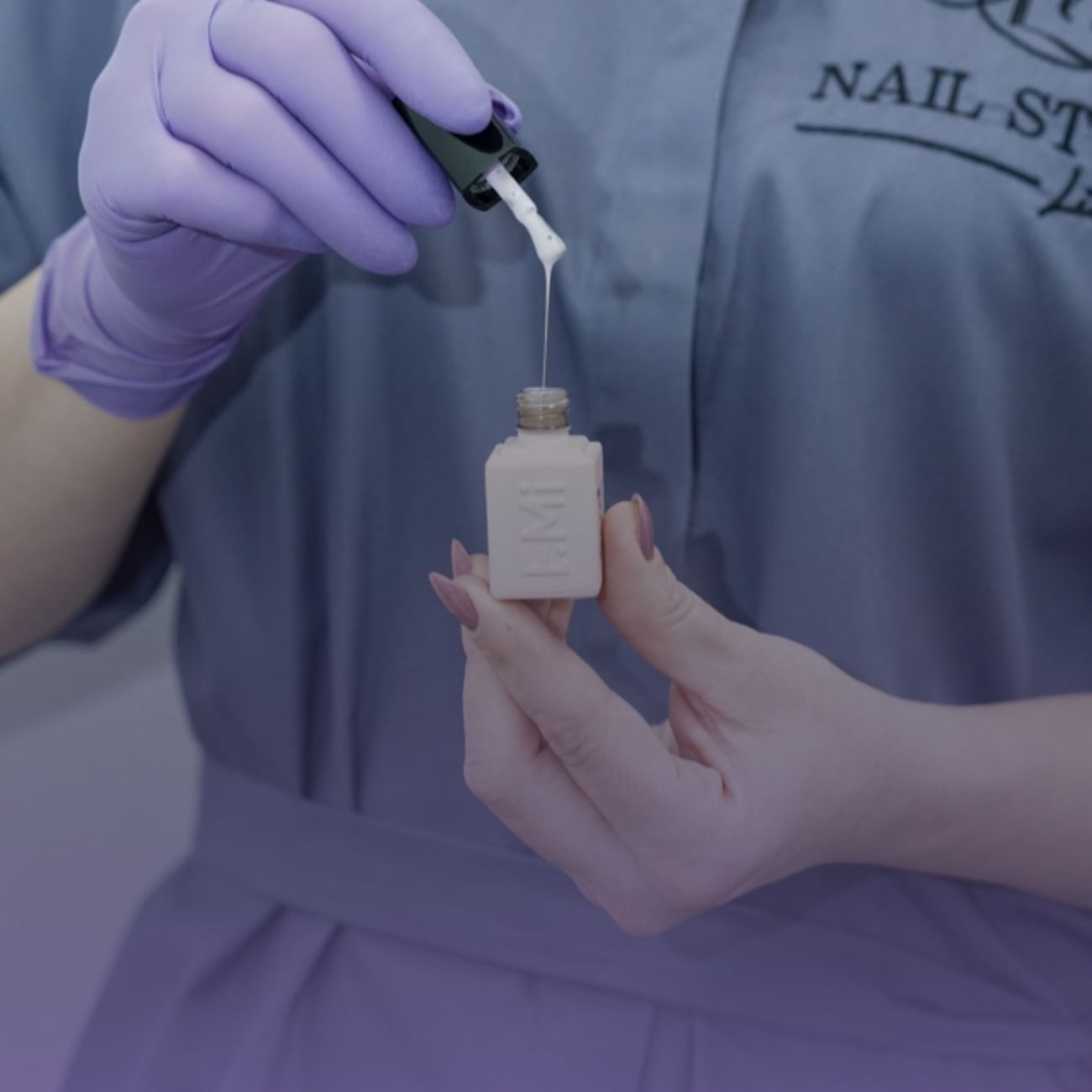 Micro-French mani by Jade