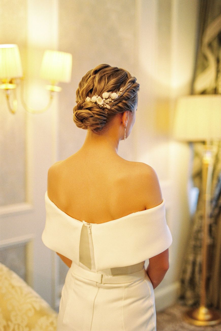 Bridal updo by Mara